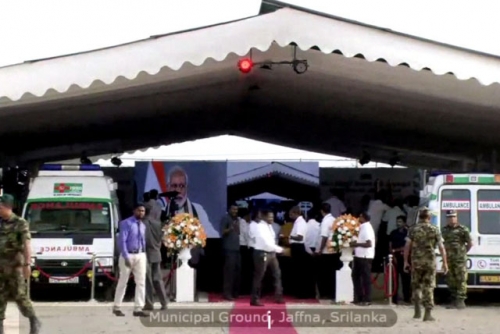 1990 Ambulance Launch in Jaffna 2018
