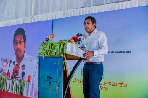 Laying of the foundation stone ceremony for the cool storage project in Dambulla