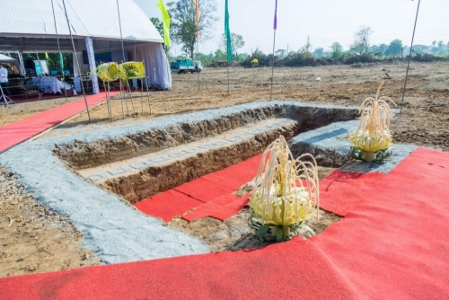 Laying of the foundation stone ceremony for the cool storage project in Dambulla